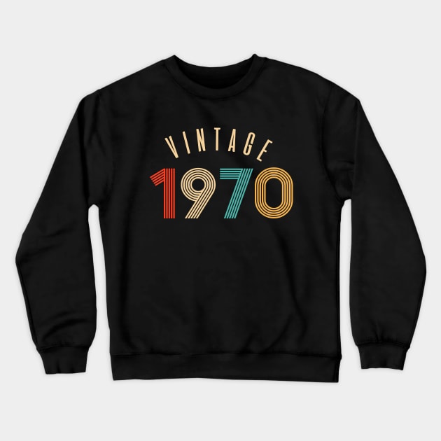 Vintage 1970 Crewneck Sweatshirt by Sabahmd